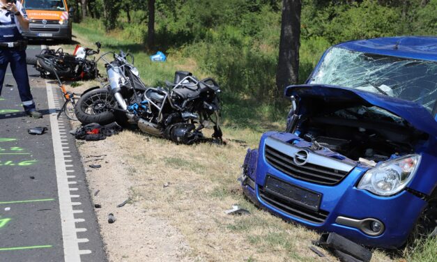 Fekete vasárnap: egy nap alatt három motoros halt meg az utakon, ketten Veszprémnél, egy másik pedig Sopronnál vesztette életét