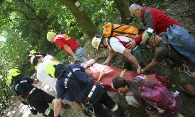 Egy 15 éves fiú zuhant le túrázás közben, tűzoltók hozták fel