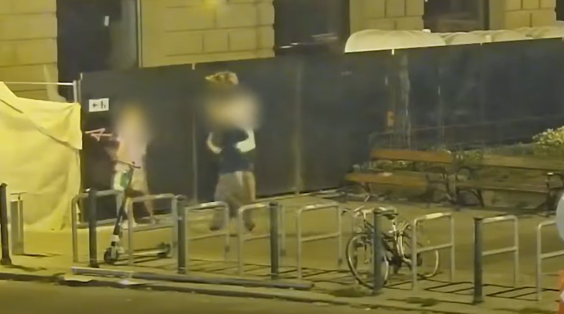 Garfikusnak tanulok, csak gyakoroltam, falfirkálók elfogását ünnepli a rendőrség, videót is készítettek róluk