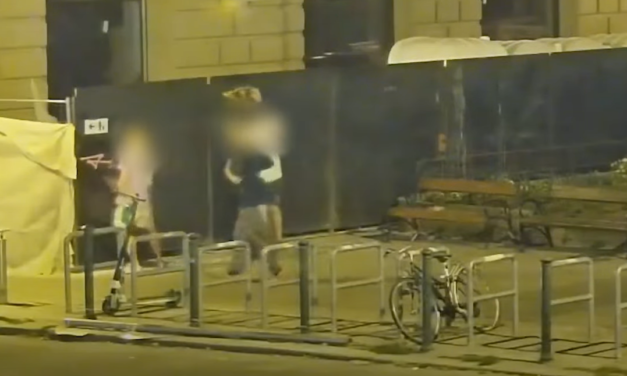 Garfikusnak tanulok, csak gyakoroltam, falfirkálók elfogását ünnepli a rendőrség, videót is készítettek róluk