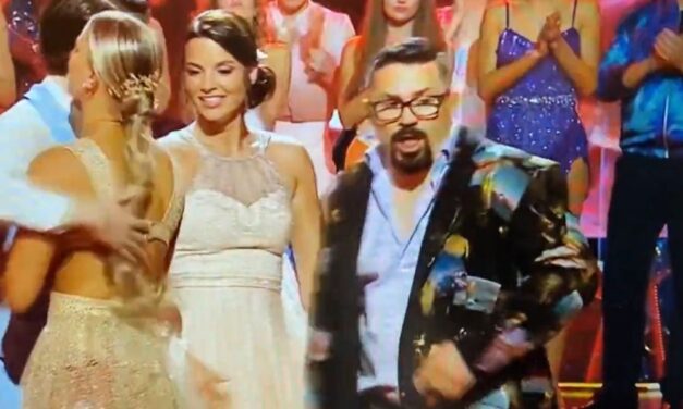 Botrány a Tv2 stúdiójában: Bárdosi Sanyi nekiment Juronics Tamásnak, miután kiesett a táncos műsorból, és Berki Mazsit is kiosztotta