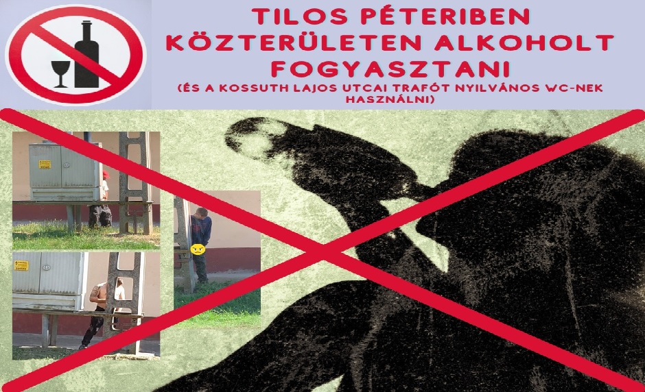 Betelt a pohár! Ennek biztosan van, aki nem örül: Péteriben is megtiltották a közterületi alkoholfogyasztást