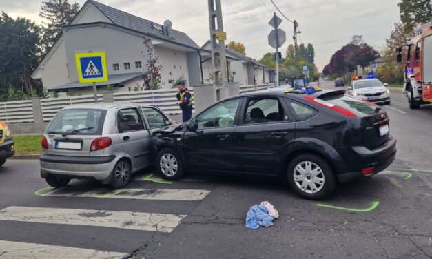 Ismét csattantak az autók a hírhedt soroksári kereszteződésben