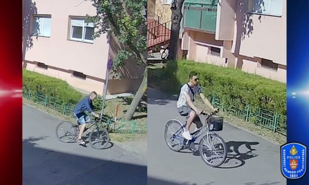 Kerékpártolvajt keresnek a budapesti rendőrök, a lakosság segítségét kérik