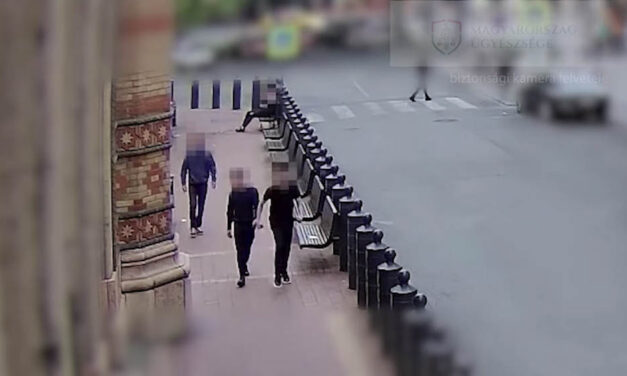 Levizelték, majd náci karlendítést imitáltak a Dohány utcai zsinagógánál, most közérdekű munkát adna nekik az ügyészség – videón az eset egy részlete
