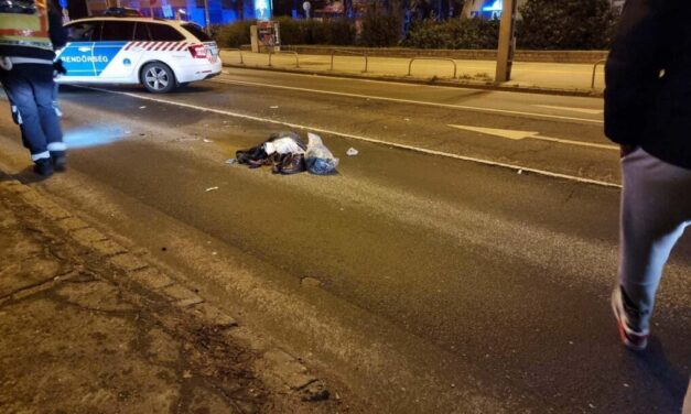 Gyalogost gázoltak a 11. kerületben – 15 métert repült az a nő, akit péntek este elütöttek egy zebrán