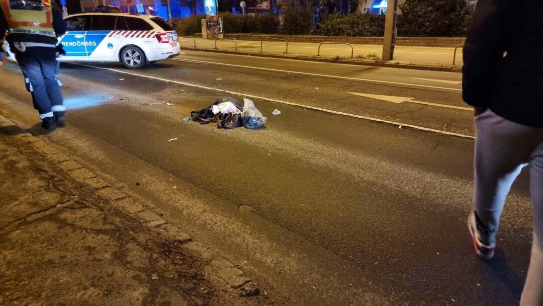 Gyalogost gázoltak a 11. kerületben – 15 métert repült az a nő, akit péntek este elütöttek egy zebrán