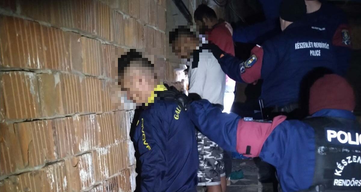 Kistarcsán és Kerepesen akcióztak a rendőrök – mindent vittek, ami mozdítható volt, egy bevásárlókocsi is kevés volt a lefoglalt értékek összegyűjtéséhez