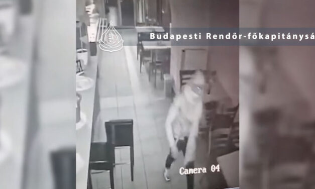 Árpád betört a 16. kerületi kapitányság melletti étterembe, csak hogy megmutathassa, nem is olyan kemények az ottani rendőrök