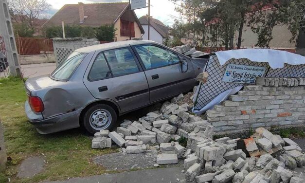 Nagyot rombolt a Suzuki, kő kövön nem maradt Csepelen a becsapódás után