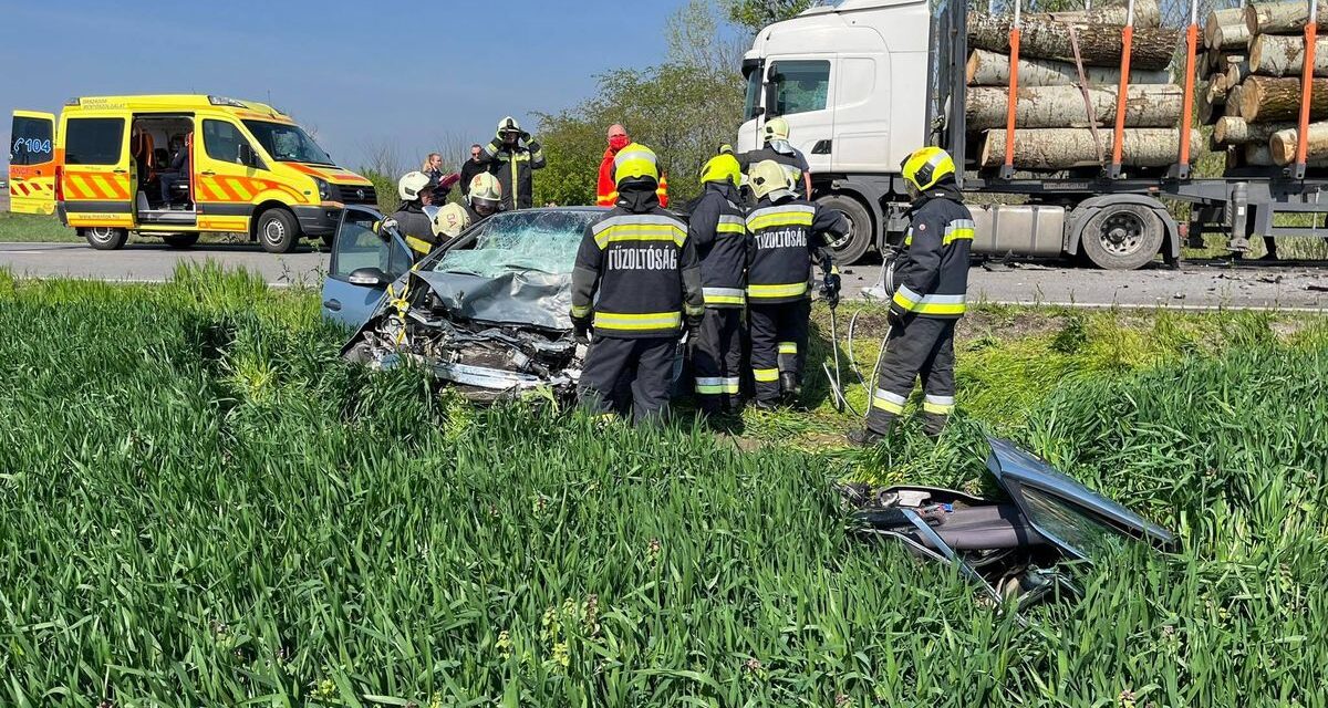 Egy fákat szállító kamion lett a favágó fiú végzete