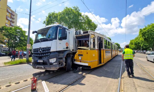 Súlyos baleset történt Újbudán