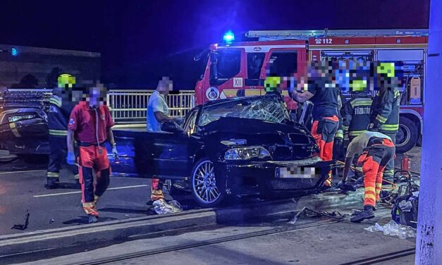 713 lóerős, 300 km/h-s sebességre képes Mercedesszel gázolták el az Árpád hídon a biciklist