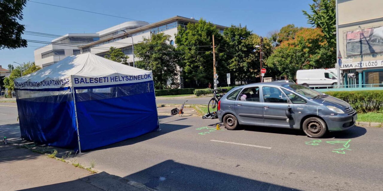 Tragédia a 11. kerületben! Nem vette észre a sofőr az úton szabálytalanul átkelő idős férfit HELYSZÍNI FOTÓKKAL!