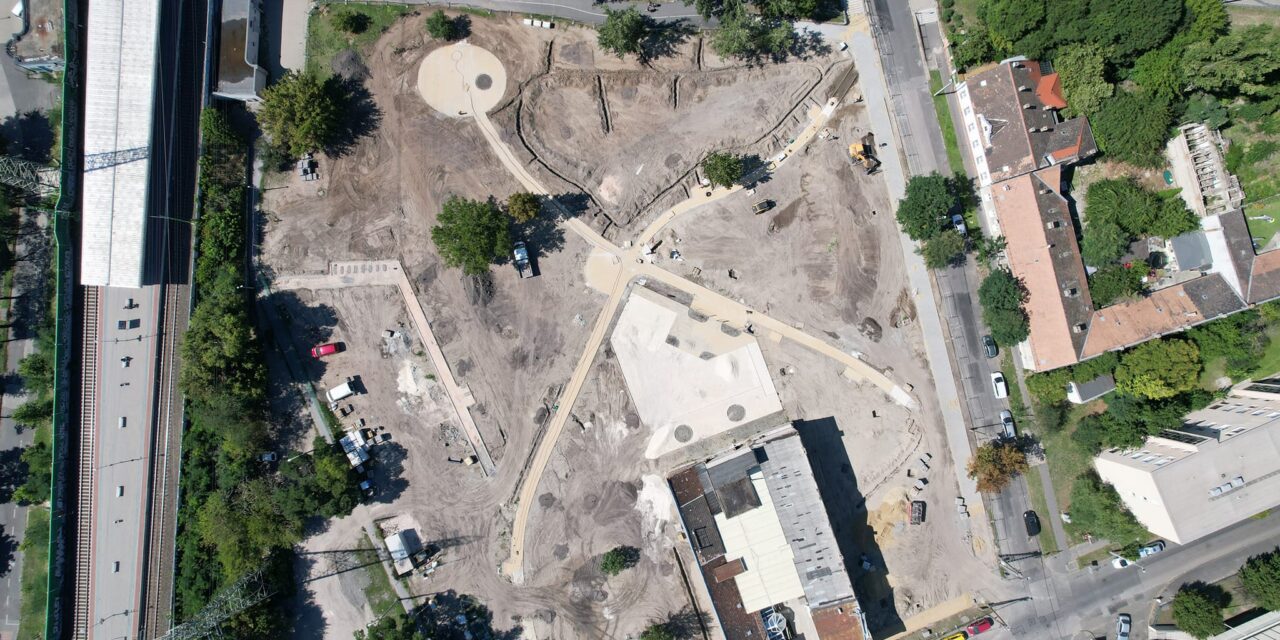 Családbarát fejlesztések Újpesten: az őszre elkészülhet a Városkapu park