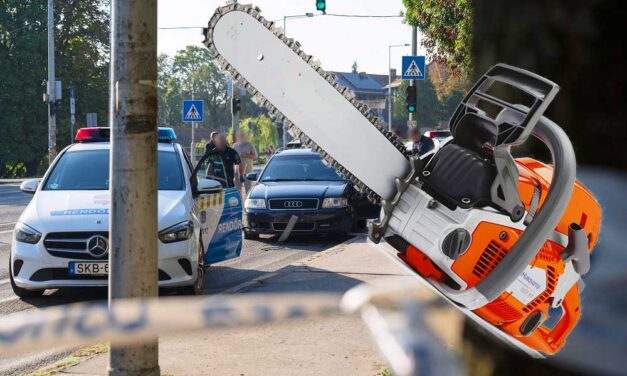 Láncfűrésszel támadt a szomszédaira, aztán a rendőröket is le akarta kaszabolni az agglomerációban, Taksonyban a megzakkant férfi
