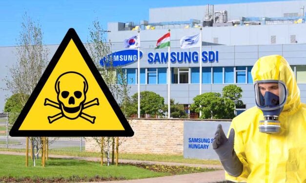 Megint baj van a gödi Samsung-gyárnál, határérték kétszeresét meghaladó szennyezést mértek az akkugyár közelében