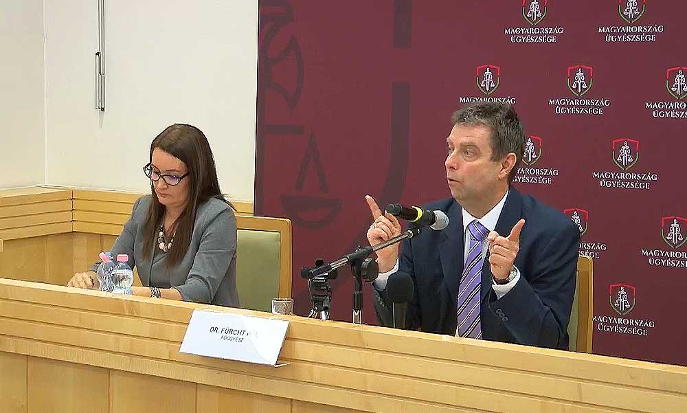 Elvették az RTL riporterétől a mikrofont a főügyész sajtótájékoztatóján, miután tanúként hallgatták meg Varga Judit volt igazságügyi minisztert