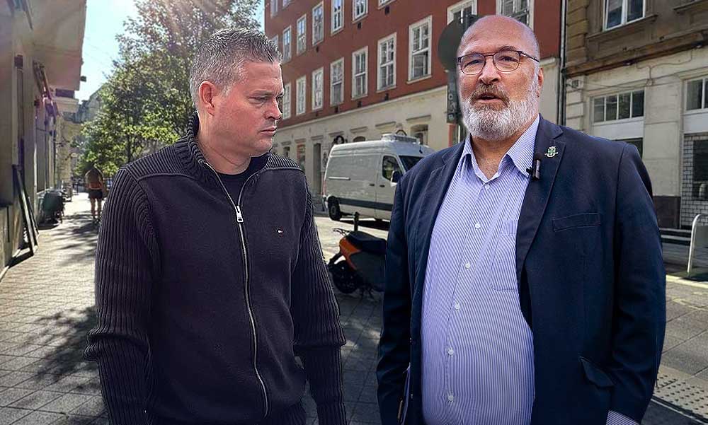 Parkolóhely-vita: A fideszes Sára Botond újra parkoló autókkal kitömött utcákat akar Józsefvárosban, Pikó András inkább a gyalogosokra, kismamákra és a bringásokra gondol