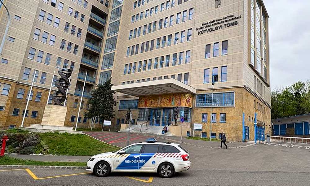 Dráma a Kútvölgyi kórházban: golyóálló mellényes rendőrök kísértek egy élet-halál közt lebegő sérültet az intenzívre, a férfi fejbe lőtte magát Törökbálinton