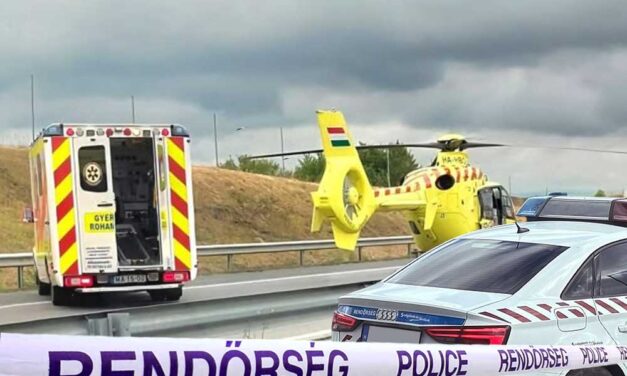 Tragédia az M1 autópályán: nyolcan haltak meg két balesetben péntek hajnalban
