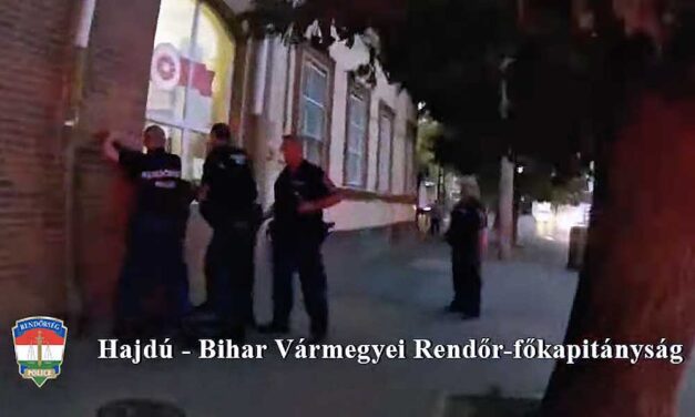 Egy budapesti férfi késelt meg két fiatalt Debrecenben, az egyik életveszélyben van – videót a tettes elfogásáról